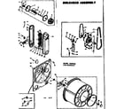 Kenmore 1106408401 bulkhead assembly diagram