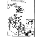 Kenmore 1106408500 machine sub-assembly diagram