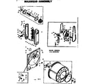 Kenmore 1106408500 bulkhead assembly diagram