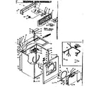 Kenmore 1106408501 machine sub-assembly diagram