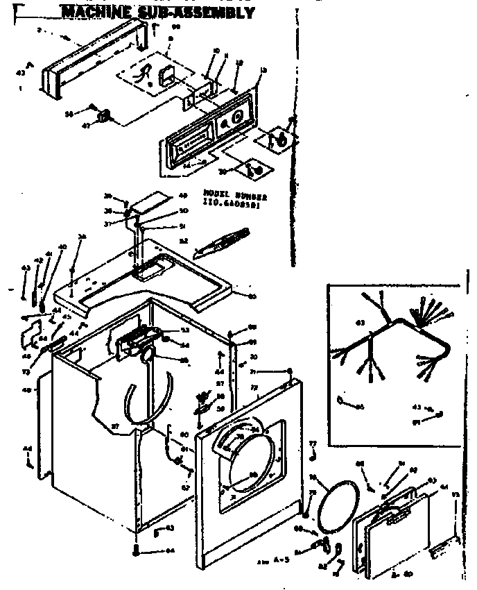 Machine sub-assembly