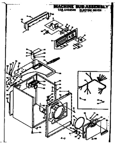 Machine sub-assembly