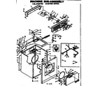 Kenmore 1106408700 machine sub-assembly diagram