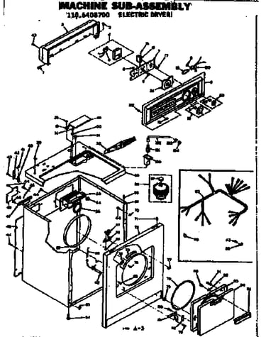 Machine sub-assembly