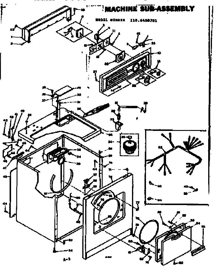 MACHINE SUB-ASSEMBLY