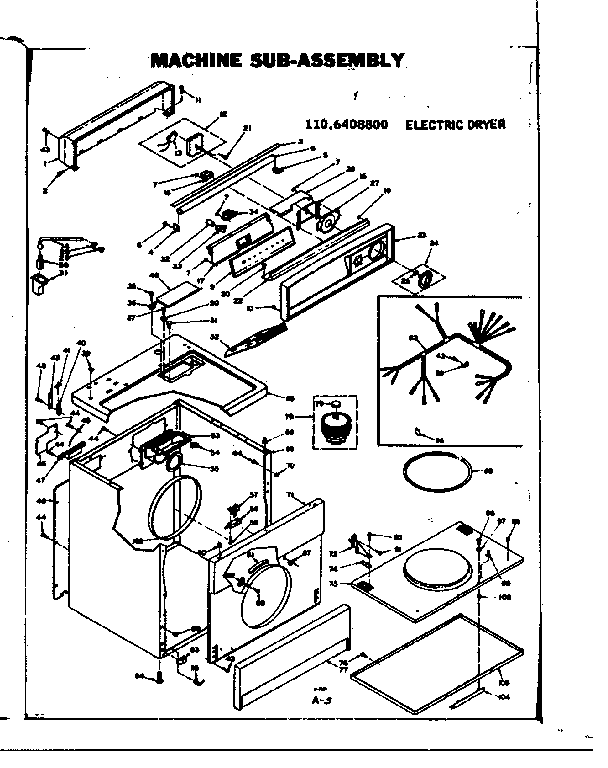 Machine sub-assembly