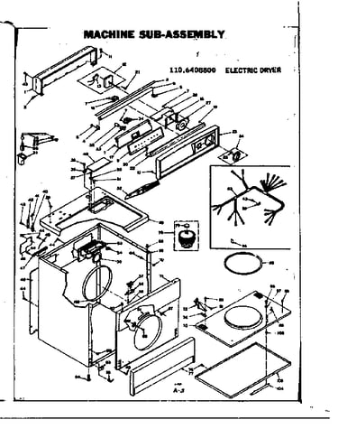 Machine sub-assembly
