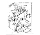 Kenmore 1106408801 machine sub-assembly diagram
