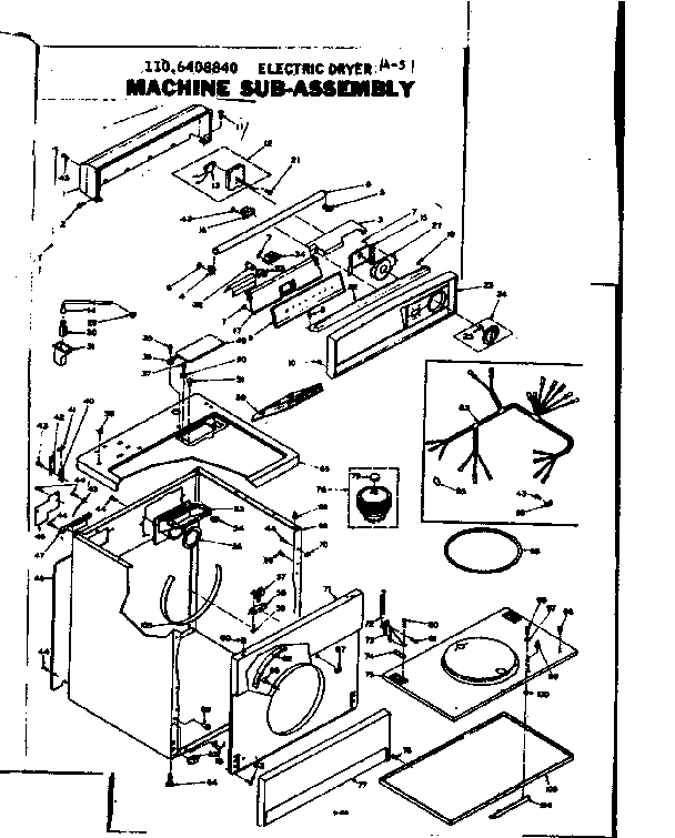 Machine sub-assembly