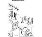 Kenmore 1106408840 bulkhead assembly diagram