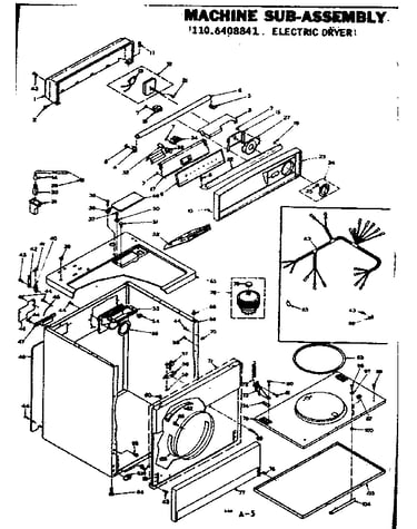 Machine sub-assembly