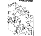 Kenmore 1106408902 machine sub-assembly diagram