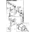 Kenmore 1106408902 bulkhead assembly diagram