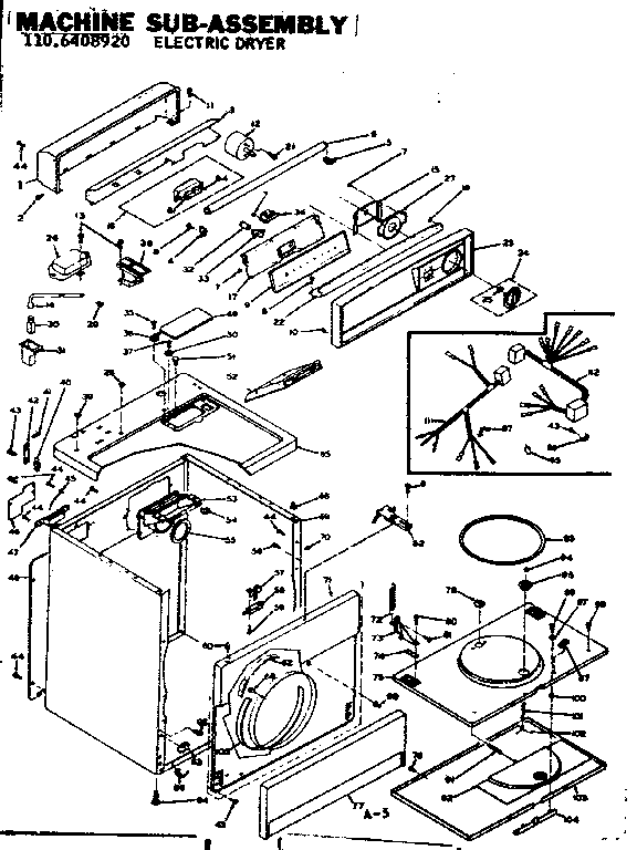 MACHINE SUB-ASSEMBLY