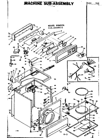 Machine sub-assembly