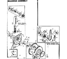 Kenmore 1106408922 bulkhead assembly diagram