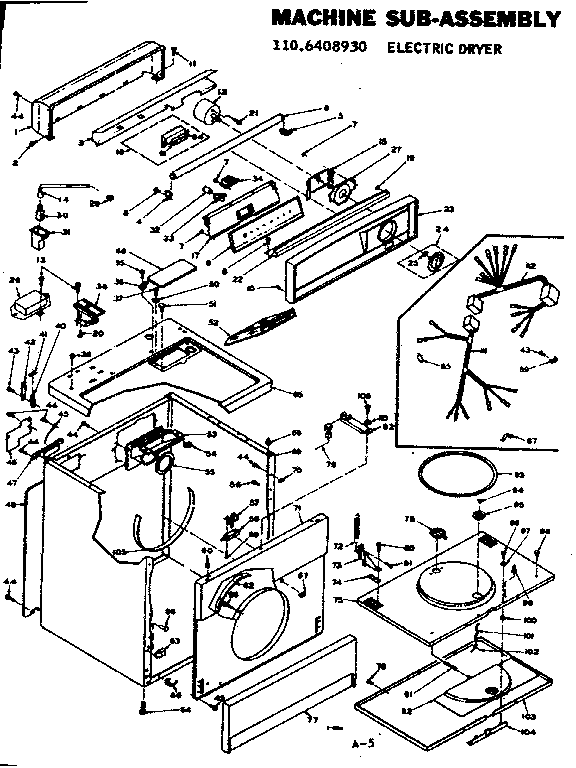 MACHINE SUB-ASSEMBLY