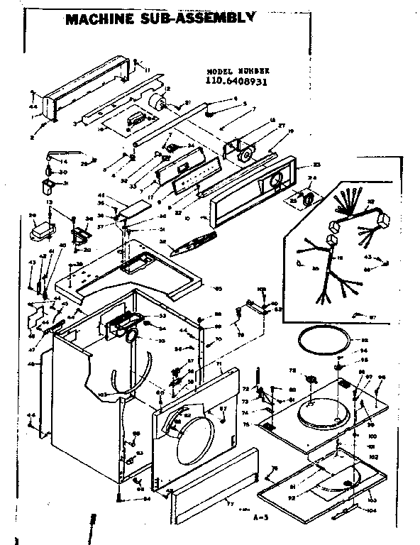 Machine sub-assembly