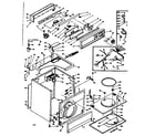 Kenmore 1106417920 machine sub-assembly diagram