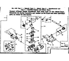 Kenmore 1106417920 burner assembly, type 4 diagram