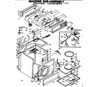 Kenmore 1106418920 machine sub-assembly diagram
