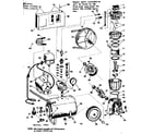 Craftsman 106153260 replacement parts diagram