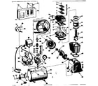 Craftsman 106153970 replacement parts diagram