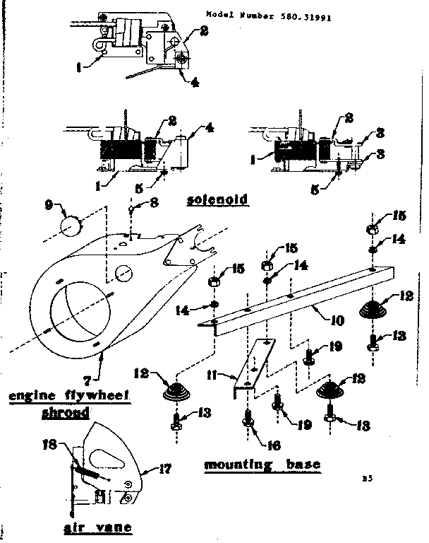 Coil and solenoid assembly