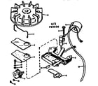Craftsman 91760050 flywheel assembly diagram