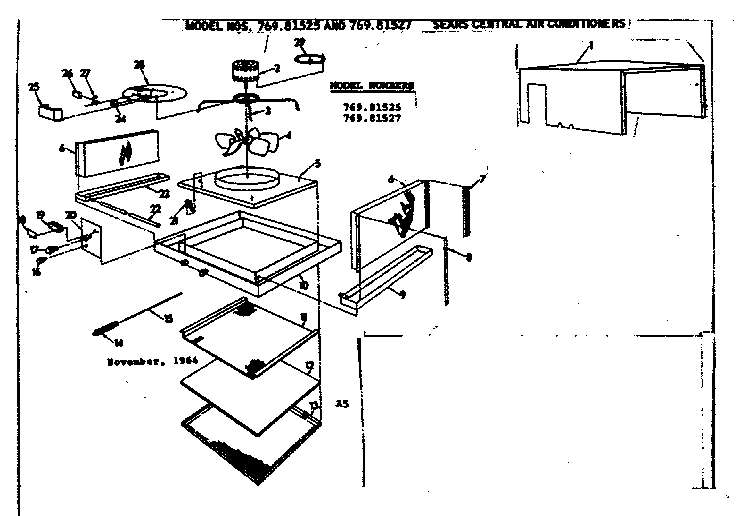 SEARS CENTRAL AIR CONDITIONERS