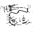 Kenmore 86762681 wiring & control assembly diagram