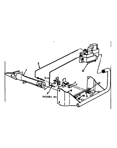 Burner and manifold assembly