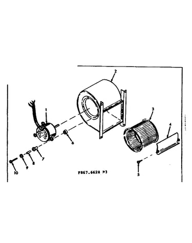 H-q blower assembly