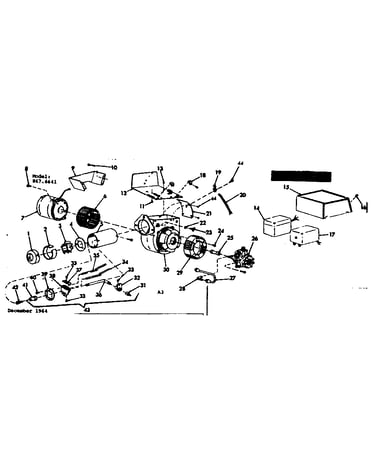 Oil burner assembly