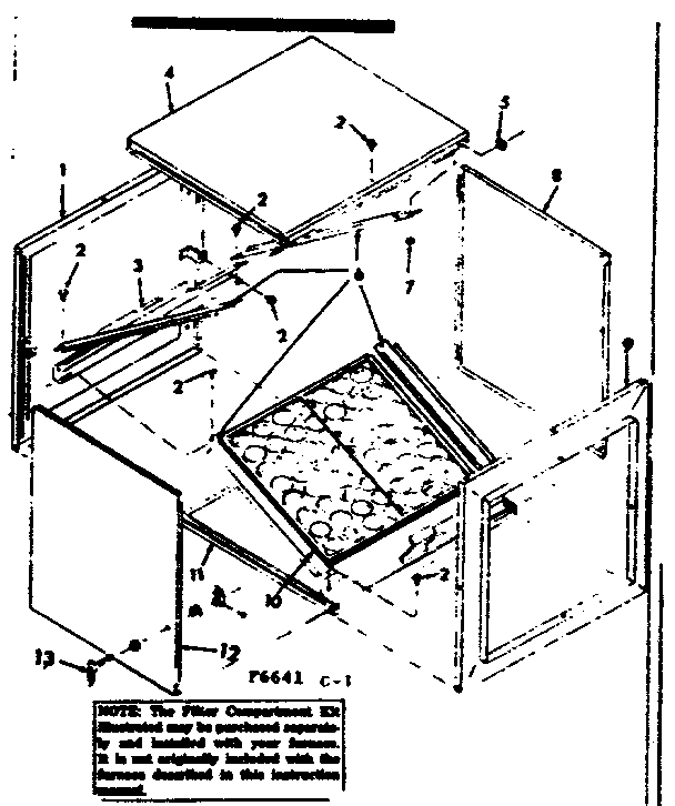 FILTER COMPARTMENT KIT