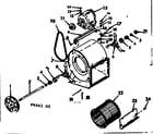 Kenmore 8676641 h-q blower assembly diagram