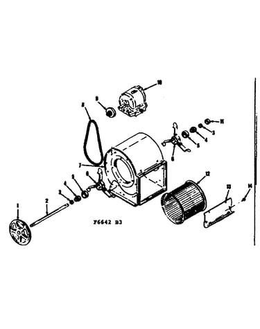 H-q blower assembly