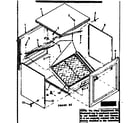 Kenmore 8676680 filter compartment kit diagram