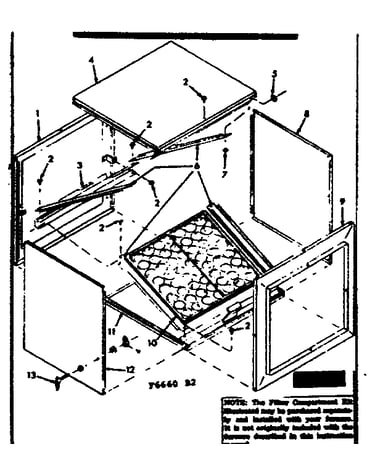 Filter compartment kit