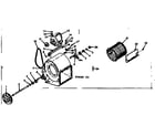 Kenmore 8676680 h-q blower assembly diagram