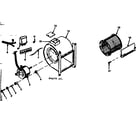 Kenmore 8676679 h-q blower assembly diagram