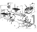 Kenmore 8677386 burner & manifold assembly diagram
