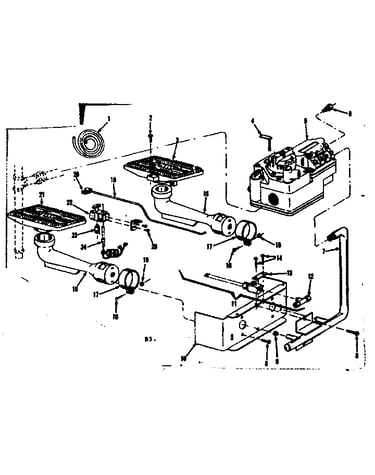 Burner & manifold assembly
