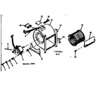 Kenmore 86781824 blower assembly diagram