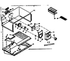 Kenmore 1066652530 freezer parts diagram