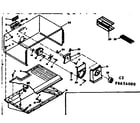 Kenmore 1066654010 freezer parts diagram