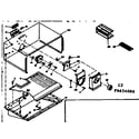 Kenmore 1066654030 freezer parts diagram
