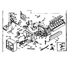 Kenmore 1066654660 icemaker parts diagram
