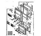 Kenmore 1066655020 door parts diagram