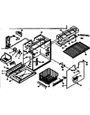 Freezer section parts